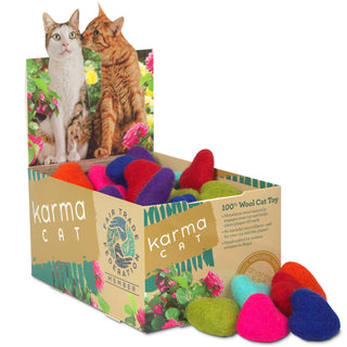 Wool Heart Pet Toy