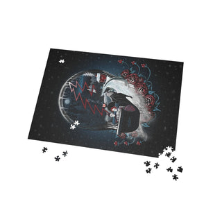 Grateful Dead Winter Sleigh Steal Your Face Puzzle