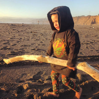 Grateful Dead Scarlet Fire Stealie Toddler Hoodie | Little Hippie