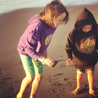 Grateful Dead Scarlet Fire Stealie Toddler Hoodie | Little Hippie