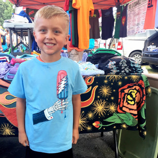 Grateful Dead Rocket Pop Youth T | Little Hippie