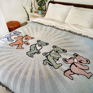 Grateful Dead Woven Blankets