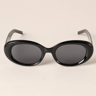 Women's Rounded  Bold Frame Tinted Sunglasses