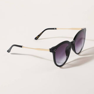 Round Shape Frame Thin Legs Fashion Sunglasses