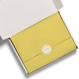 Butter Yellow Tissue Paper