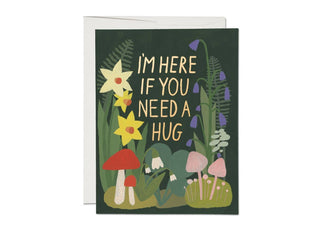 Garden Hugs Sympathy Greeting Card