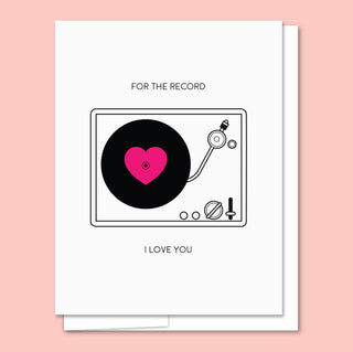 For the Record Greeting Card