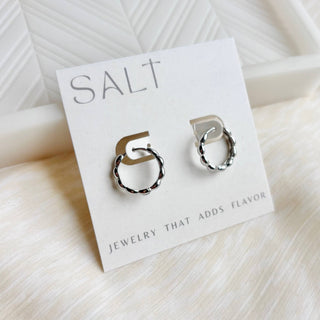 Wavy Hoop Earrings