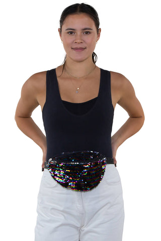 Sequin Fanny Pack