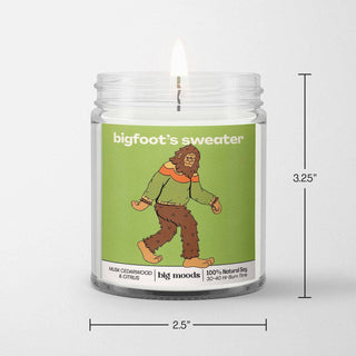 Bigfoot's Sweater Soy Candle