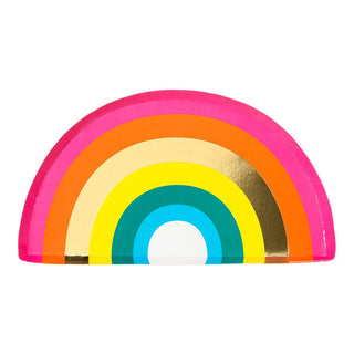 Rainbow Shaped Paper Plates