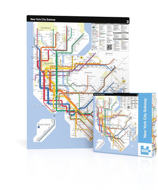 New York City Subway Mini - 100 Piece Mini Puzzle