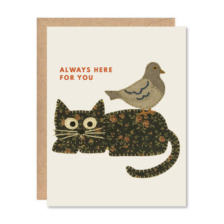 Always Here Greeting Card