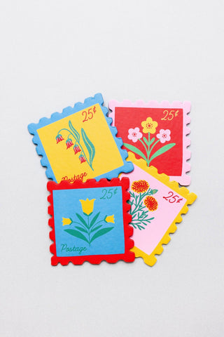 Stamps Coaster Set