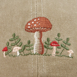 Snail & Mushroom Baseball Cap
