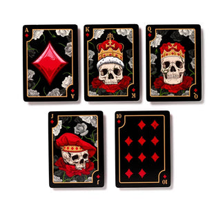 Skulls and Roses Standard Playing Card Deck