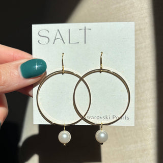 Swarovski Pearl Earrings