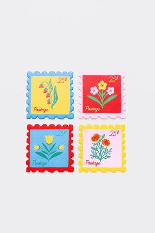 Stamps Coaster Set