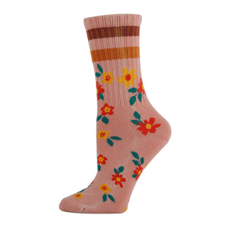 Full Bloom Crew Socks