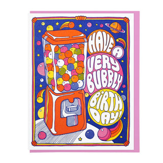 Bubbly Birthday Greeting Card