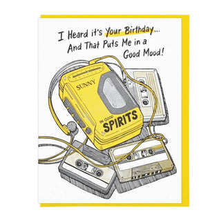 Heard It's Your Birthday Greeting Card