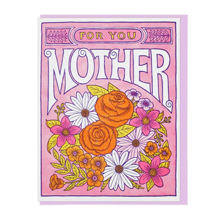 Flowers For Mother Greeting Card