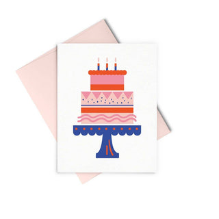 Party Cake Birthday Greeting Card