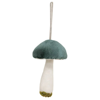 Velvet Mushroom Ornament