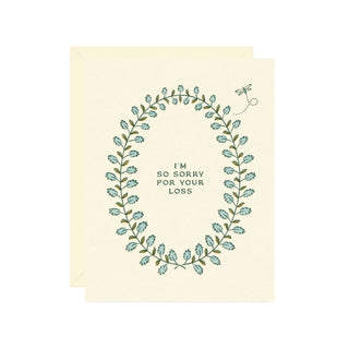 Sorry For Your Loss Greeting Card