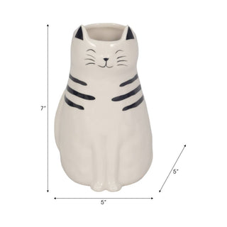 Ceramic Pretty Kitty Vase