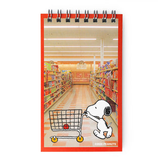 Snoopy Grocery Mini Notebook