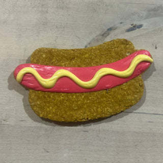 Hot Dog Style Dog Treat