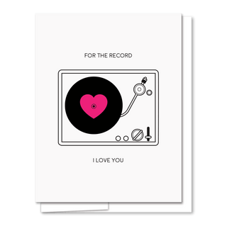 For the Record Greeting Card