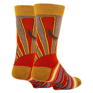 Sun Rays Crew Socks