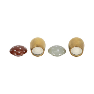 Fig & Apricot Soy Wax Mushroom Scented Candle