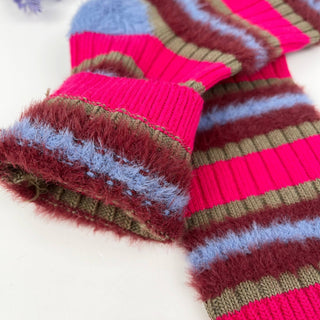 Retro Striped Pattern Socks
