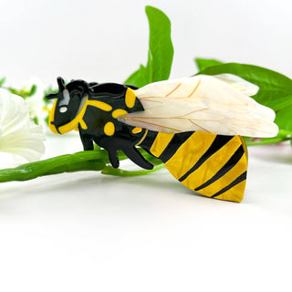 Honeybee Hair Claw Clip
