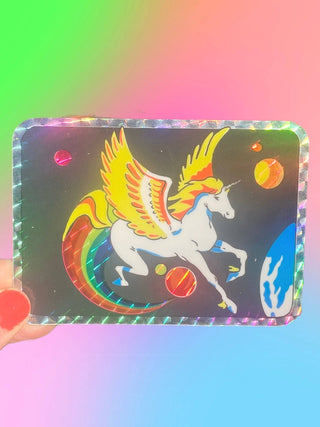 Pegasus Glitter Sticker