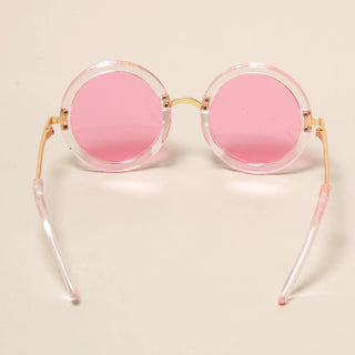 Kids Trendy Colorful Round Sunglasses