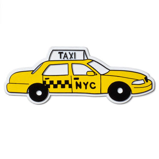 NYC Taxi Retro Magnet