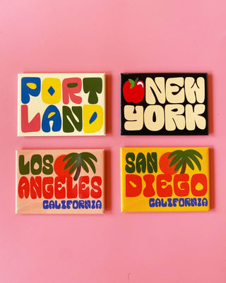 New York Apple Magnet