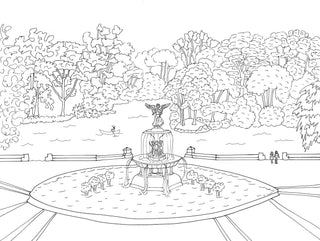 Color New York City Coloring Book
