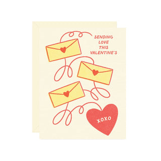Sending Love This Valentine’s Greeting Card