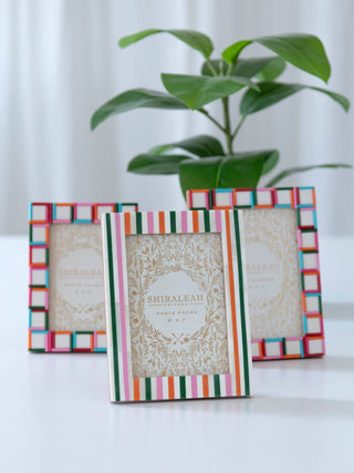 Mini Stripes Photo Frame