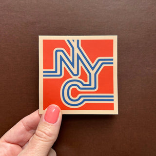 NYC New York City Sticker