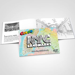 Color NYC Landmarks Coloring Book