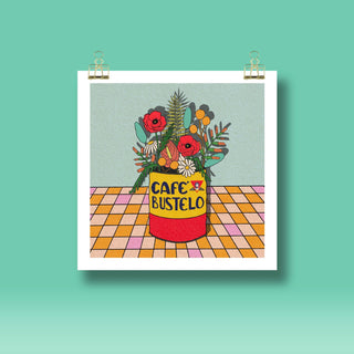 Cafe Bustelo Art Print