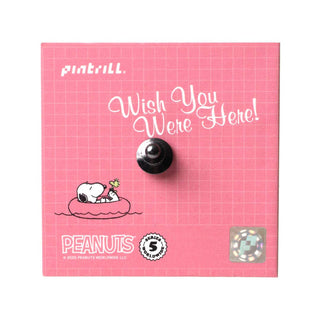 Snoopy Skateboard Beach Pin