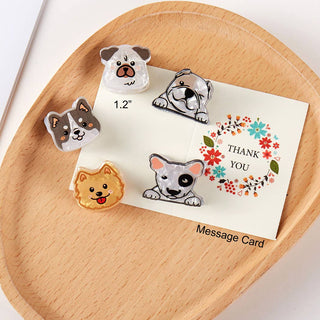 Dogs Assorted Mini Claw Clips