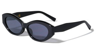 Oval Lens Retro Cat Eye Sunglasses